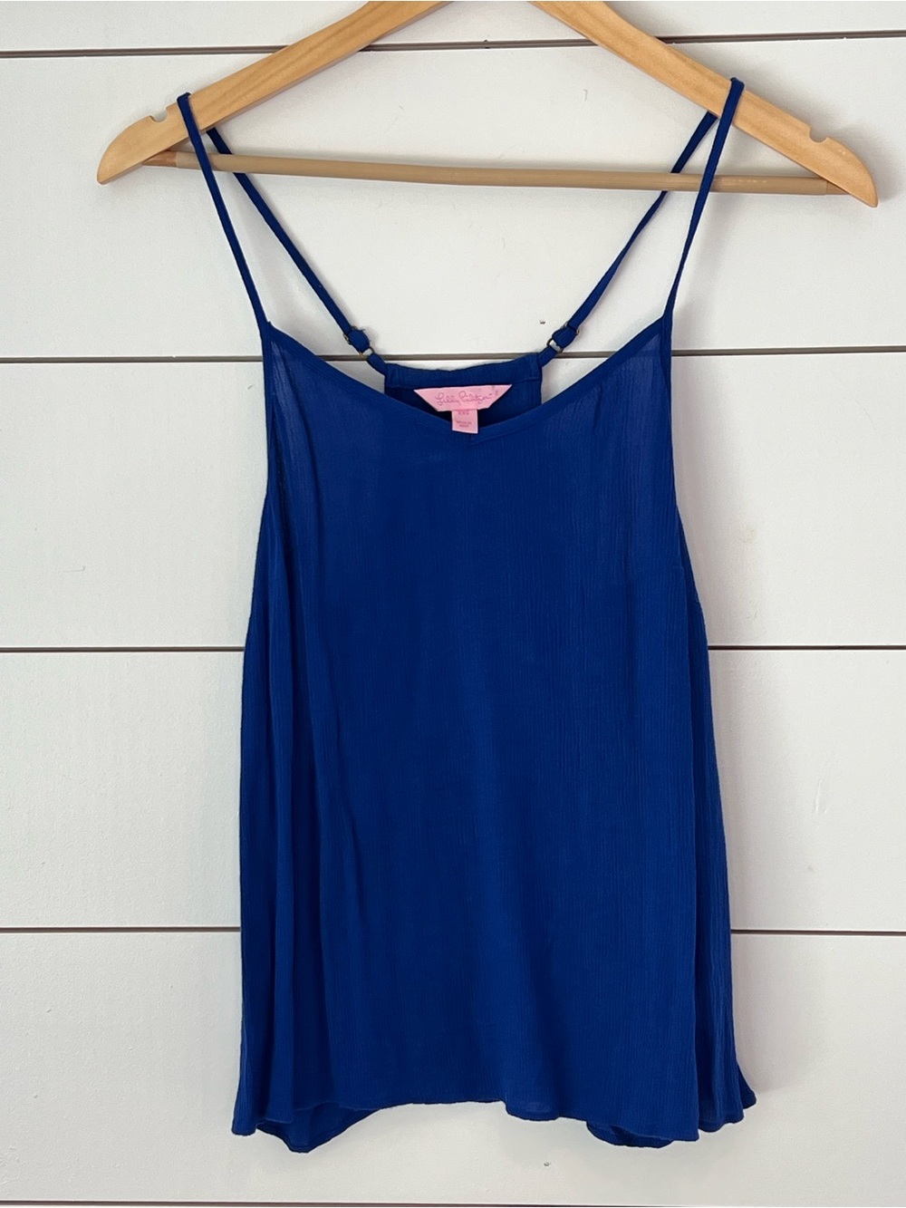 Lilly Pulitzer Royal Blue Adjustable Strap Cami